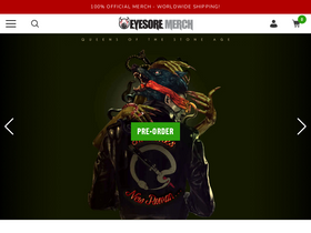 'eyesoremerch.com' screenshot