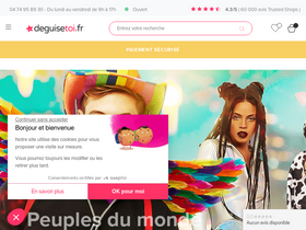 'deguisetoi.fr' screenshot