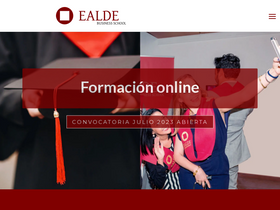 'ealde.es' screenshot