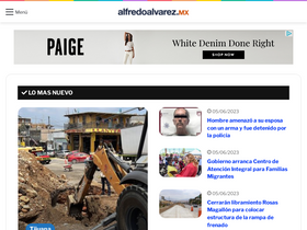 'alfredoalvarez.mx' screenshot