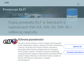'elf.com.pl' screenshot