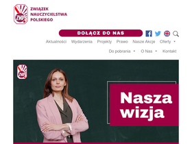 'znp.edu.pl' screenshot