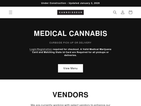 cannoisseur.com homepage screenshot