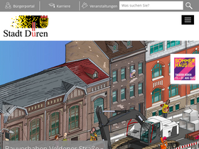 'dueren.de' screenshot