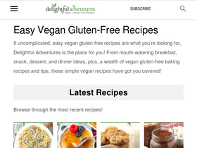 'delightfuladventures.com' screenshot