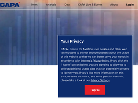 'centreforaviation.com' screenshot