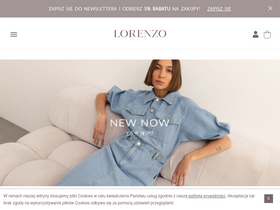 'butiklorenzo.pl' screenshot