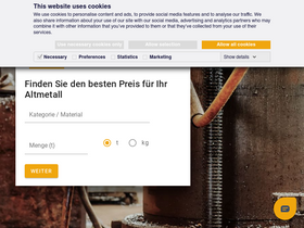 'schrott24.de' screenshot