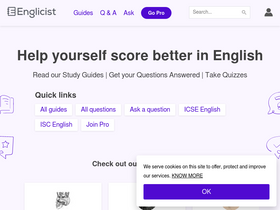 'englicist.com' screenshot