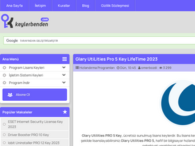 'keylerbenden.com' screenshot