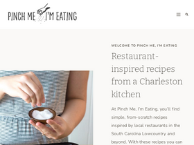 'pinchmeimeating.com' screenshot