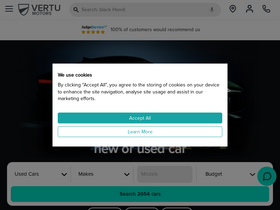 'vertumotors.com' screenshot
