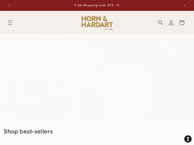 hornandhardart.com homepage screenshot