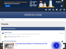 'android-zone.ws' screenshot