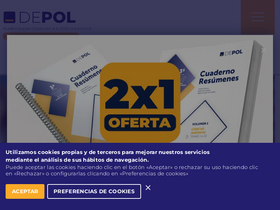 'de-pol.es' screenshot