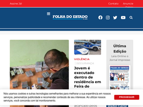 'jornalfolhadoestado.com' screenshot