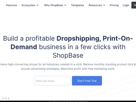 'shopbase.com' screenshot