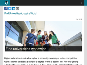 'alluniversity.info' screenshot