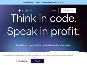 'jellyfish.co' screenshot