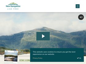 'visitnh.gov' screenshot