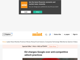 'livemint.com' screenshot