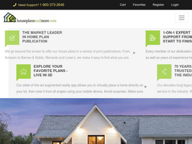 'houseplansandmore.com' screenshot