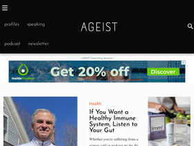 'ageist.com' screenshot