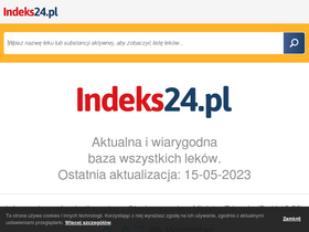 'indeks24.pl' screenshot