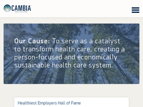 'cambiahealth.com' screenshot