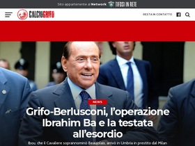 'calciogrifo.it' screenshot