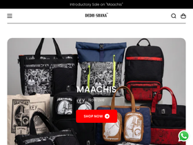 dedhshana.in homepage screenshot