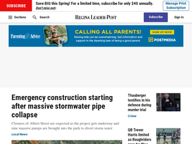 'leaderpost.com' screenshot