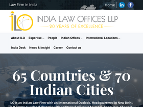 'indialawoffices.com' screenshot