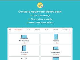 'refurb.me' screenshot