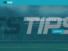 'footballsuper.tips' screenshot
