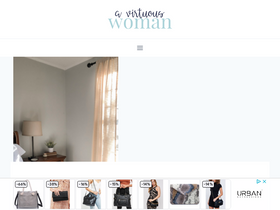 'avirtuouswoman.org' screenshot