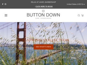 buttondownsf.com homepage screenshot