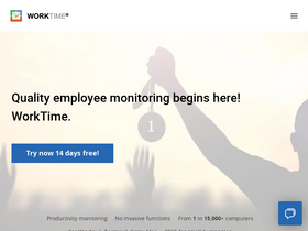 'worktime.com' screenshot