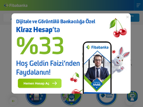 'fibabanka.com.tr' screenshot