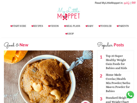 'mylittlemoppet.com' screenshot