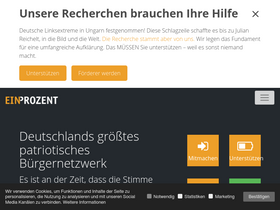 'einprozent.de' screenshot