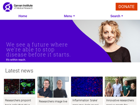 'garvan.org.au' screenshot