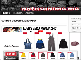 'notasanime.me' screenshot