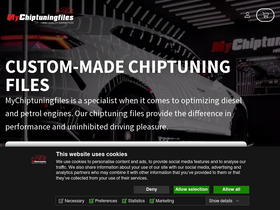 'mychiptuningfiles.com' screenshot