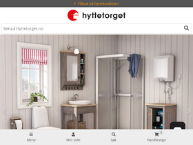 'hyttetorget.no' screenshot
