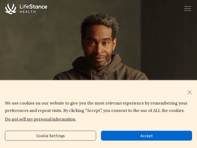 'lifestance.com' screenshot