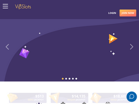 'vipslots.eu' screenshot