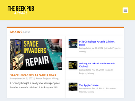 'thegeekpub.com' screenshot