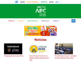 'abcdoabc.com.br' screenshot