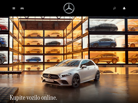 'mercedes-benz.hr' screenshot